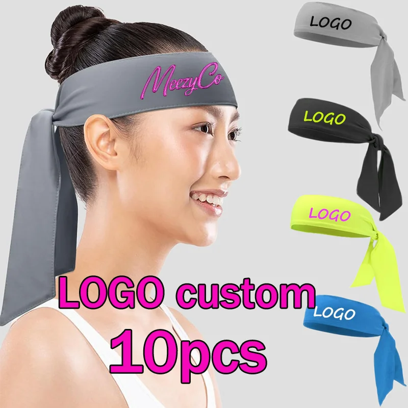 sports-headbands-quick-dry-sweatbands-10pcs-private-logo-moisture-wicking-headband-head-tie-running-yoga-workout-headbands