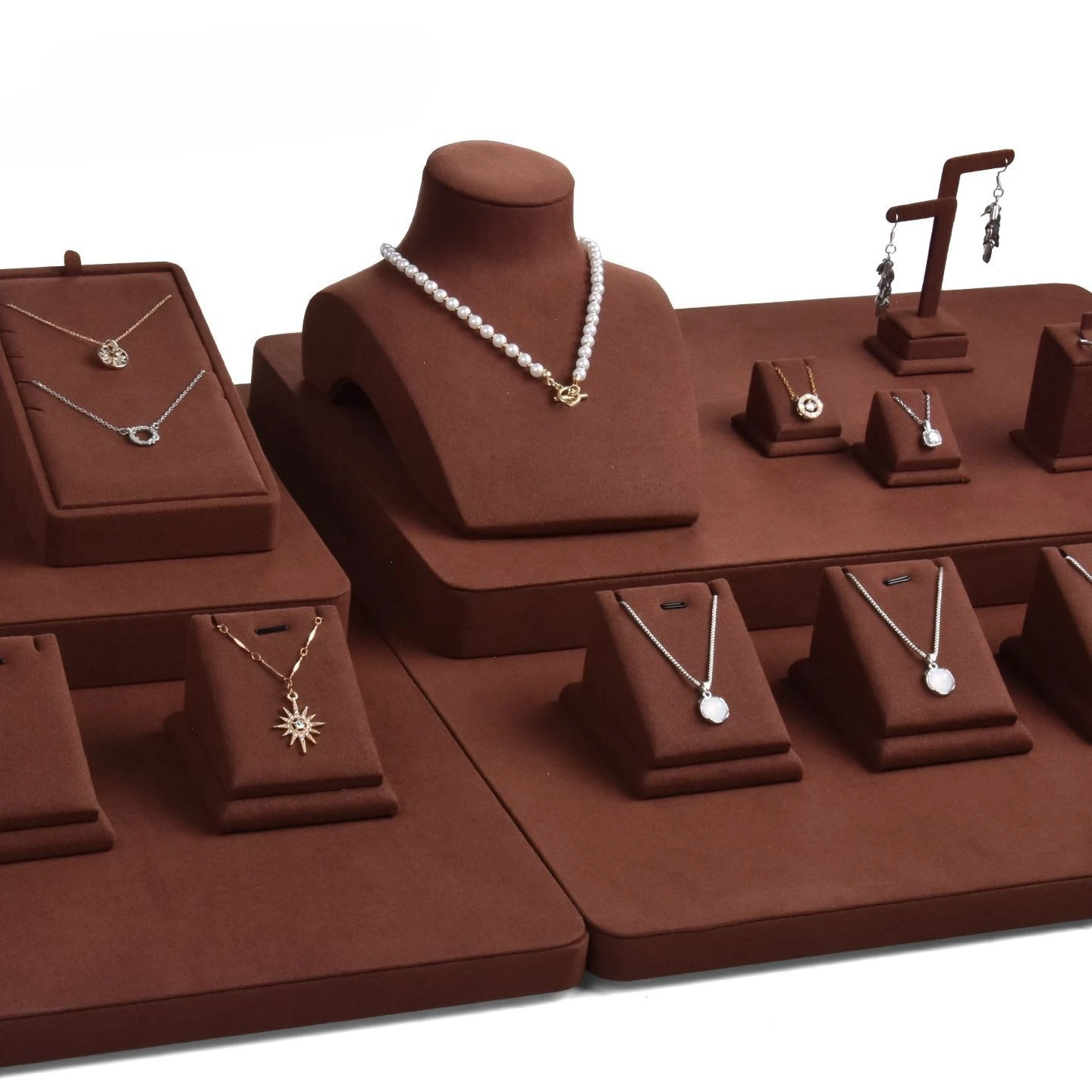 

Ring necklace earring bracelet accessory display stand counter jewelry display stand prop