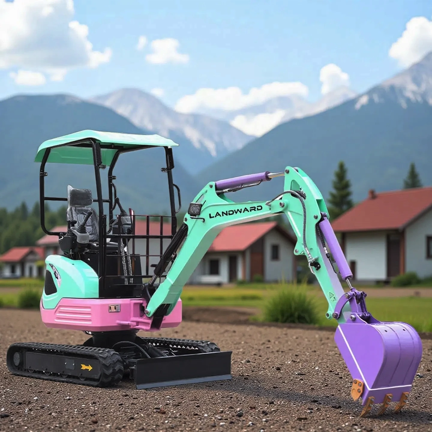 

2.6 Ton Hydraulic Diesel Mini Digger Best Selling Multipurpose Agricultural Small Euro 5 Crawler Excavator EPA Engine Customized