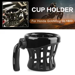 GL 1800 Zubehör Motorrad Lenker Flasche Tasse Halter Beifahrer Getränk montiert für Honda Gold Wing GL1800 Goldwing