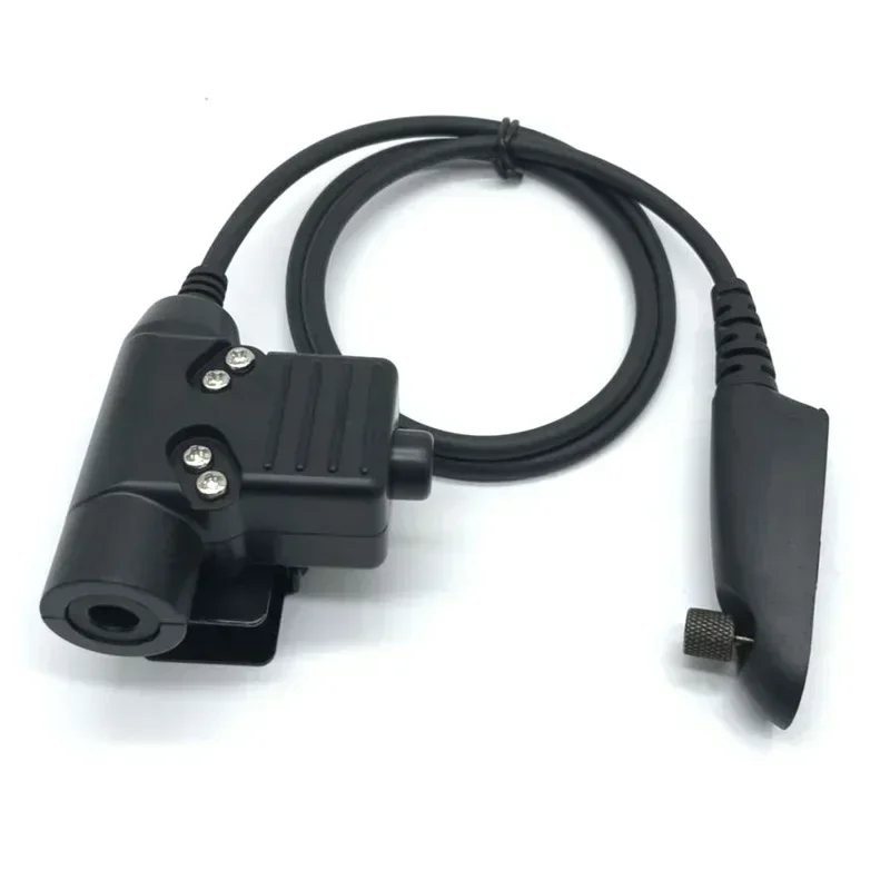 Military Z Tactical U94 PTT Hunting Headset Cable Adaptor for Motorola GP140 GP320 GP328 GP338 GP340 HT750 PTX780 PRO5150 Radio