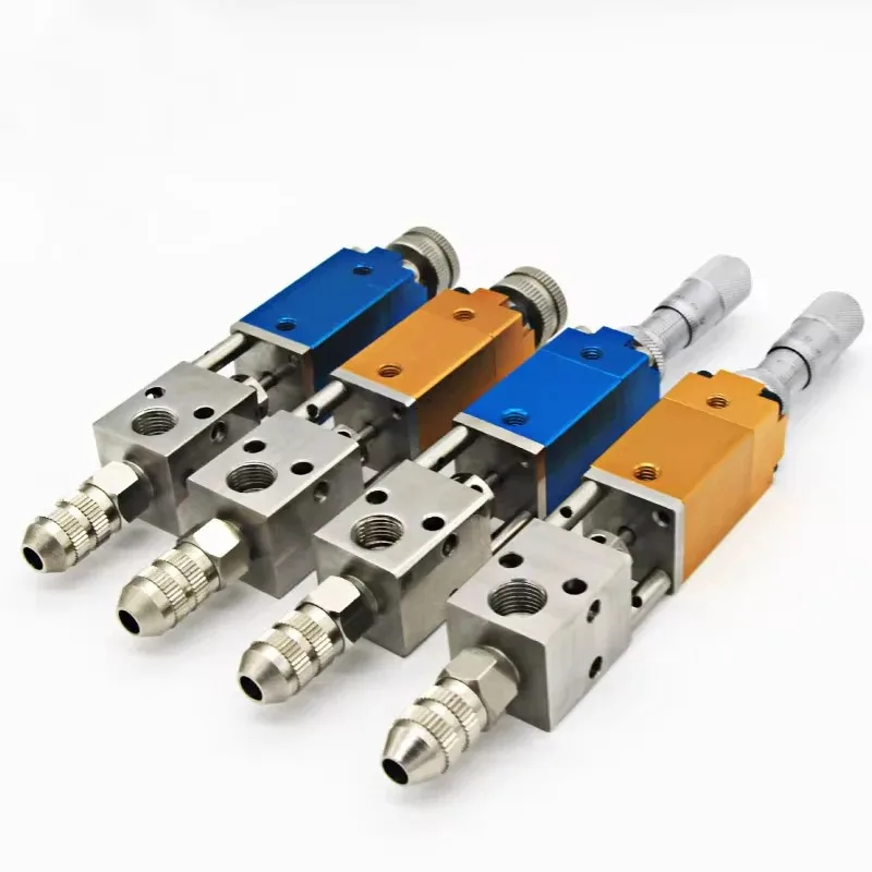 21Q Reusable Pin Type Dispensing Valve with Micrometer Adjustment