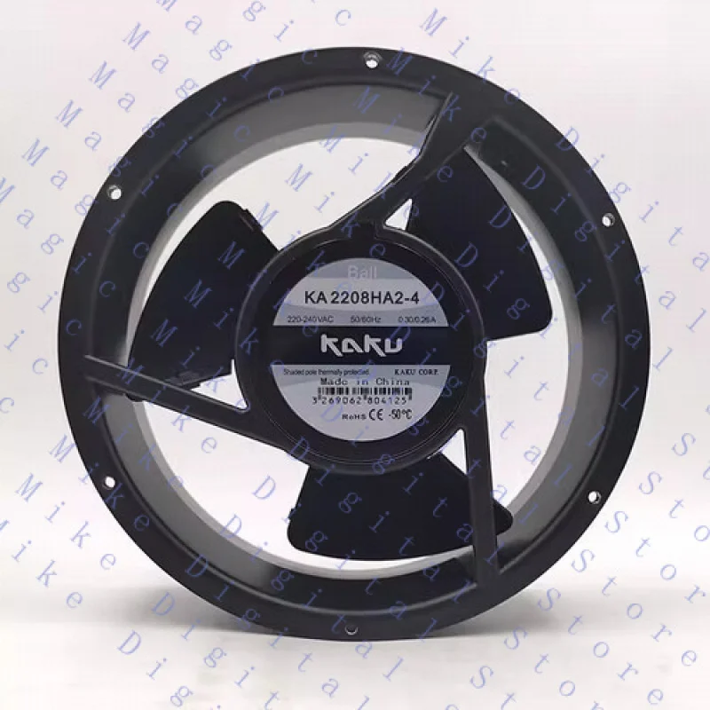 UU FOR KAKU KA2208HA2-4 AC220V-240V 0.3A/0.26A Ball bearing axial fan