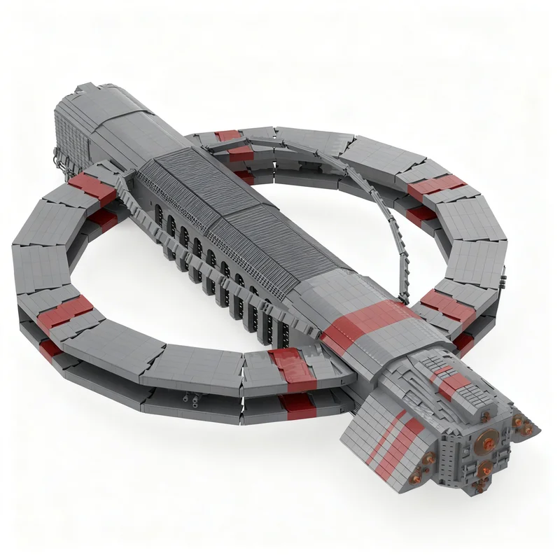10983pcs MOC Peacekeeper Command Carrier Space Model Building Blocks Christmas Gift Toy Construction DIY Art Creative Display