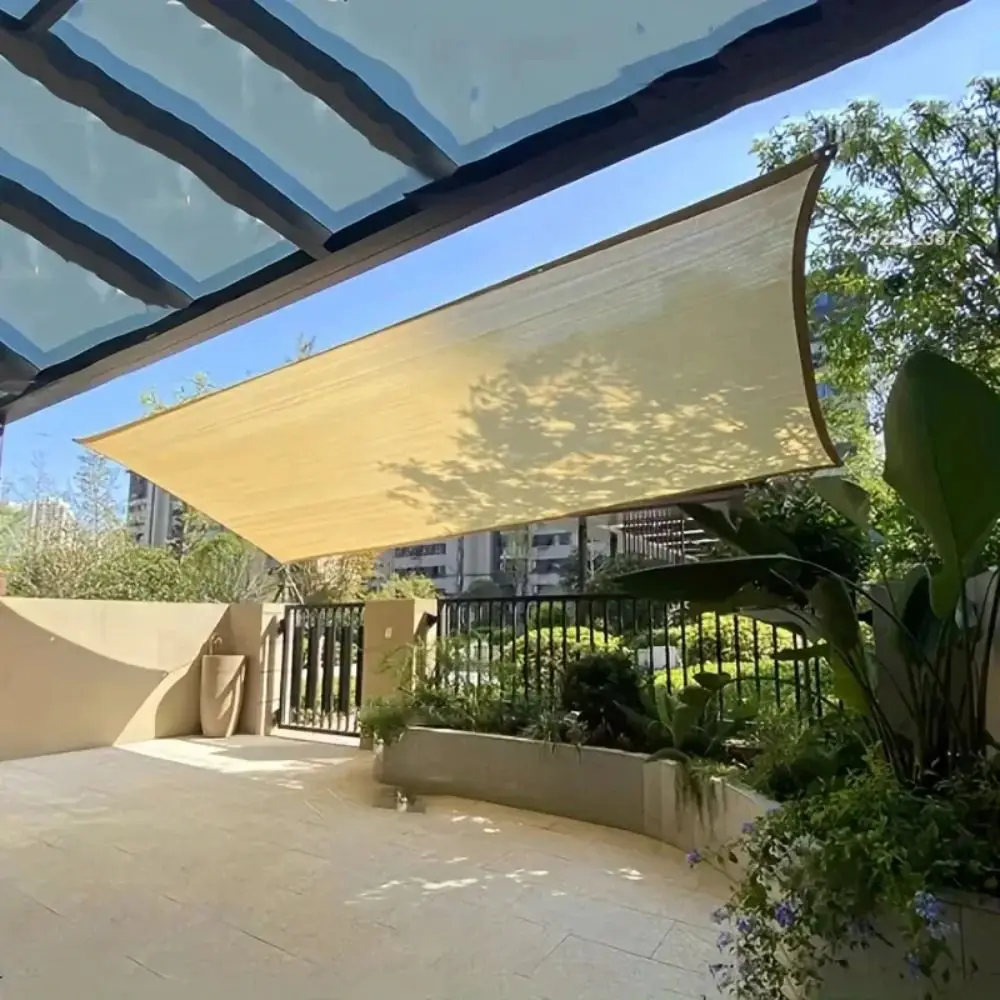 

New UV Protection Sunshade Net Plant Shed Mesh Outdoor Pergola Sunscreen Fabric Garden Plant Shed Sail