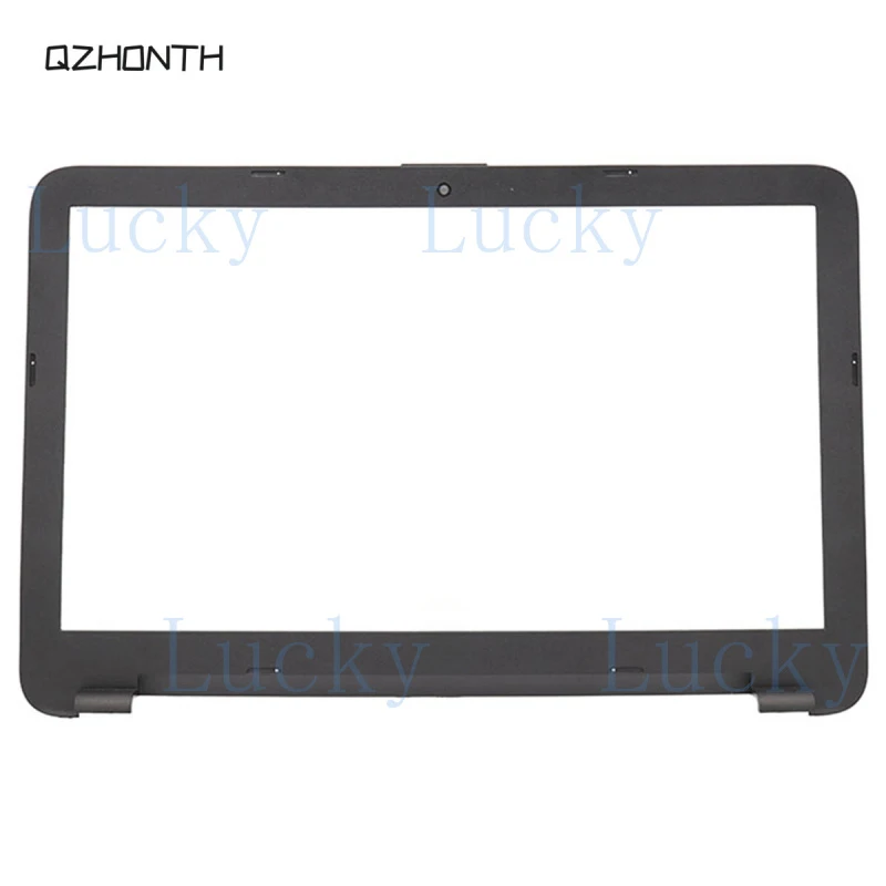 f  New LCD Back Cover + Front Bezel + Hinges For HP 15-AY 15-BA Black 854992-001