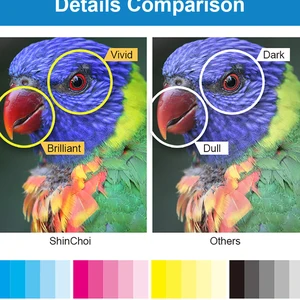 Überholte Tintenpatronenfarbe Shinkage, HP Deskjet -Tinte, Premiumfarbe, XL 652, XL Deskjet Ink, XL 2135, 1118, 652 6 Hauptverkauf HP -Drucker - №2 Drucker