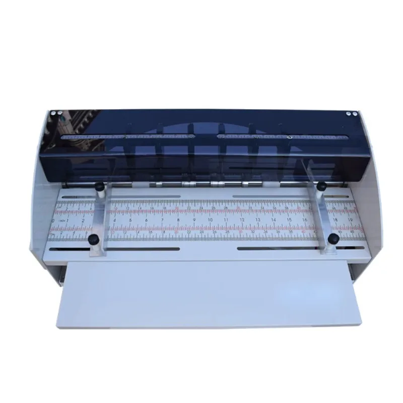 Electric Paper Creasing Device Dotted Line Cutter for Book Cover Business Card Flip Book Spine Paper Scoring Folding