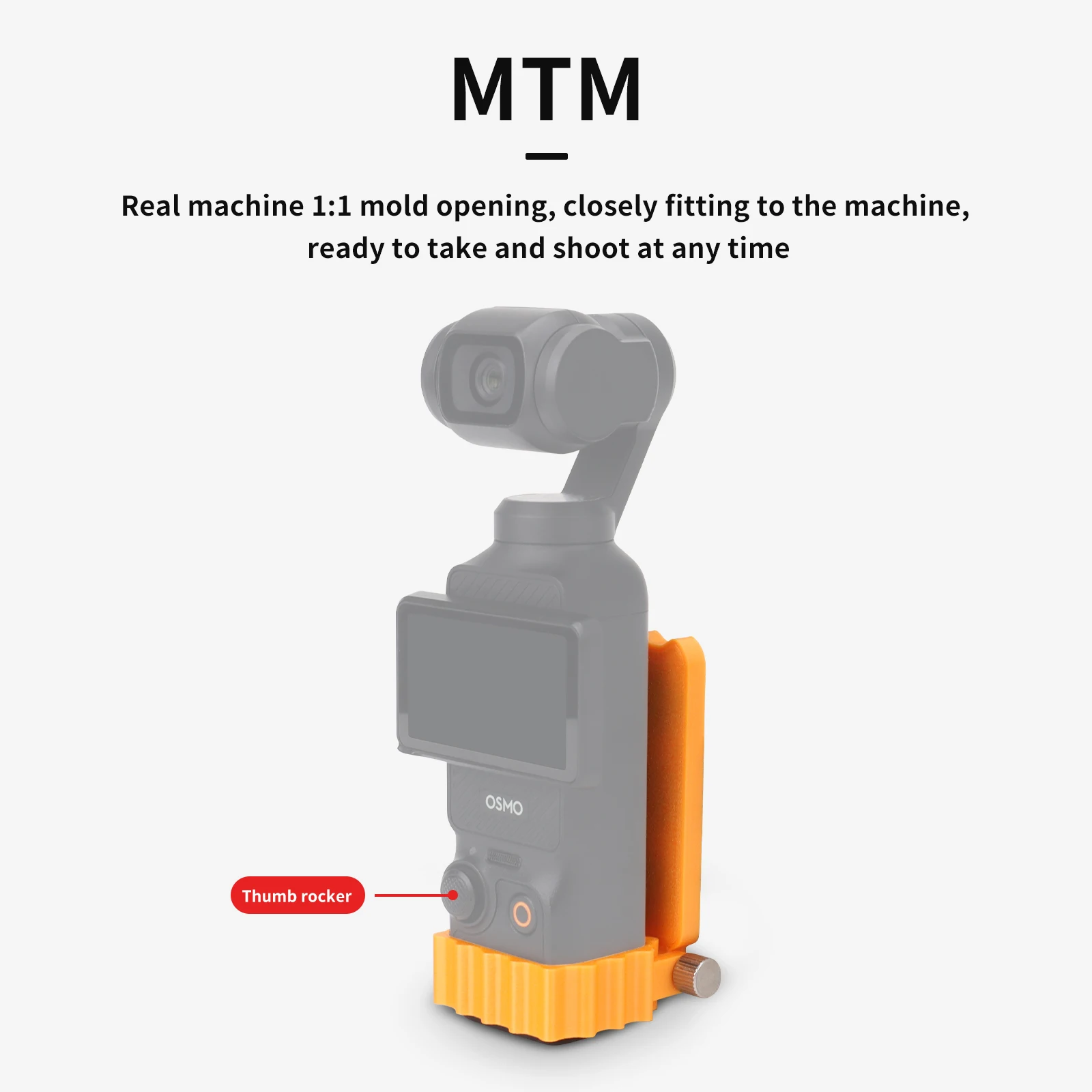 For DJI Pocket 3 Multi-function Magnetic Expansion Bracket Fixed Adapter Bezel Accessory for Stable Video Shooting