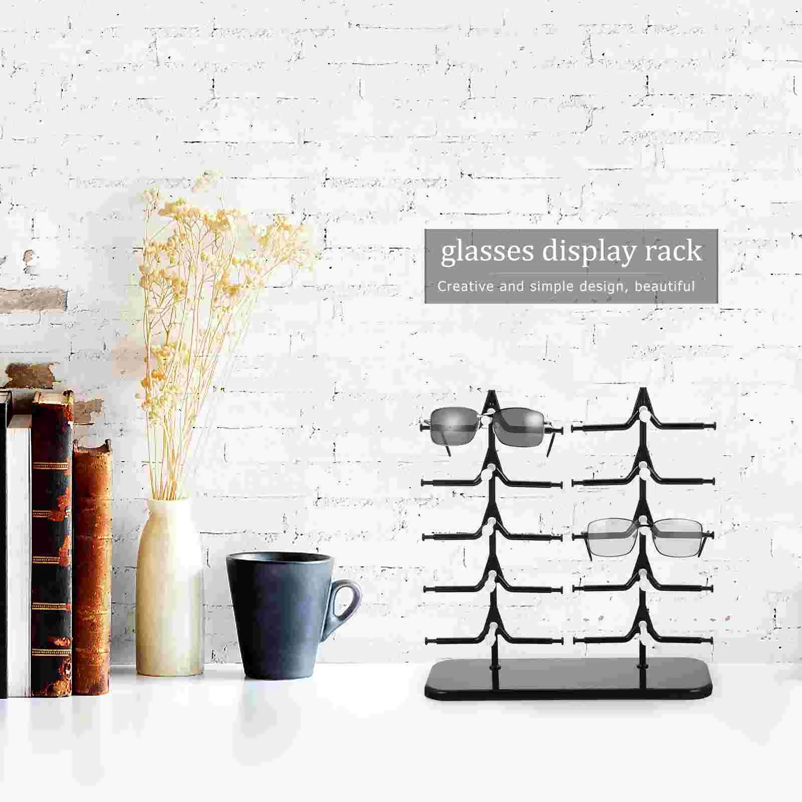 Display Shelf Glasses Stand Storage Holder Desktop Multi-Tier Sunglasses Displaying