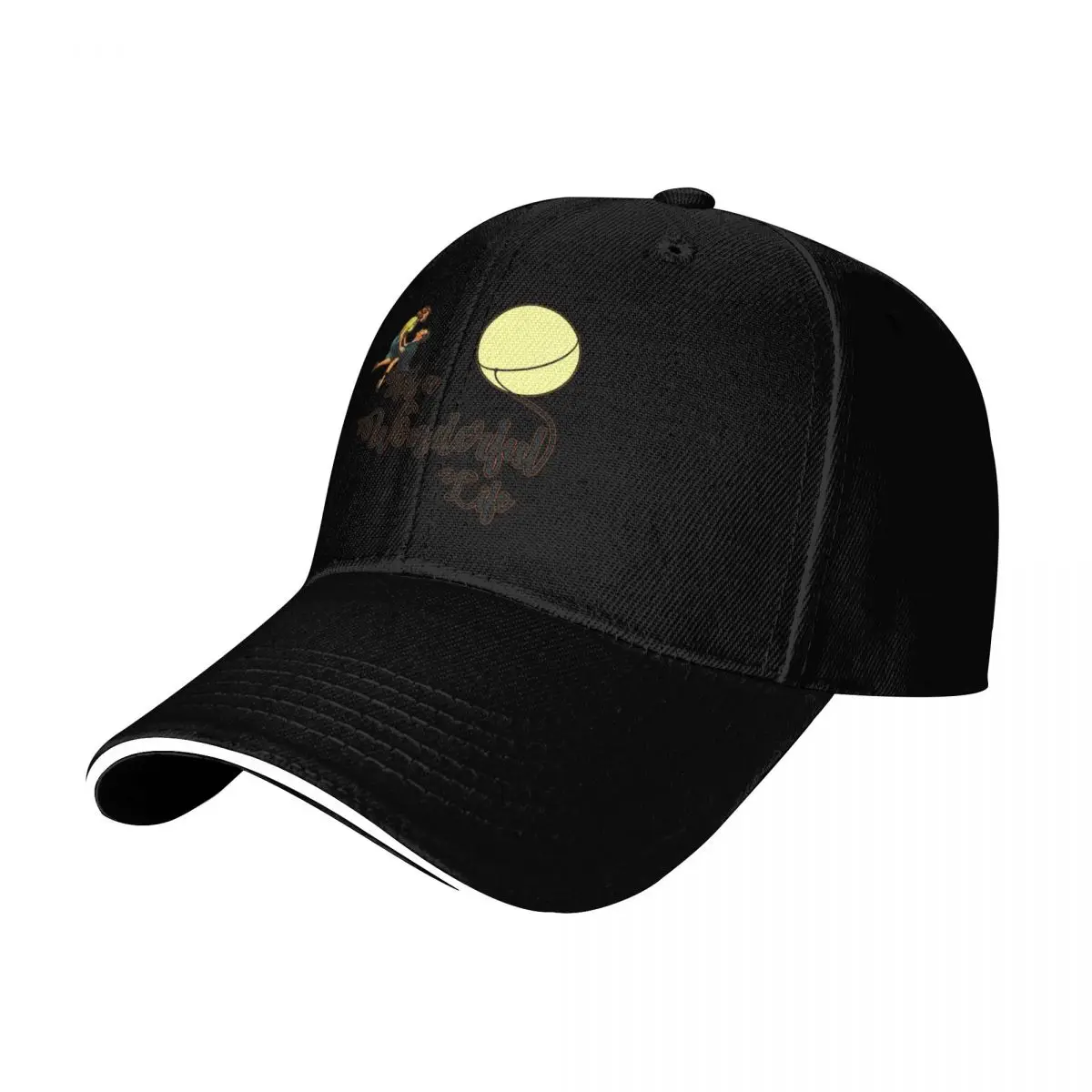 It's A Wonderful Life - Christmas Movie Every Time A Bell Rings An Angel gets its wings Vintage Baseball Cap