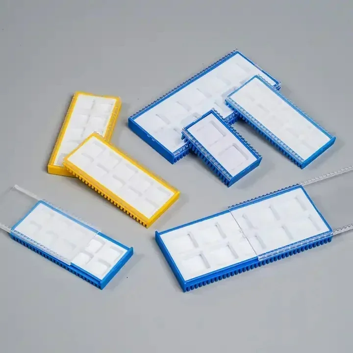 100세트 톱니형 카바이드 인서트 플라스틱 포장 상자 CNC 절단 도구용 스폰지 포장 상자 CBN PCD 블레이드용