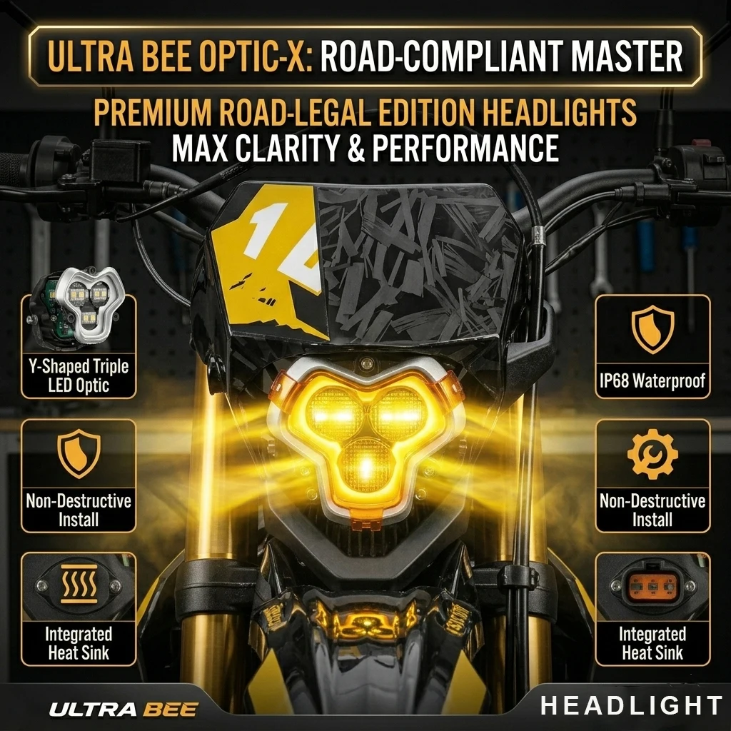 

Светодиодная фара Light Bee / Ultra Bee, водонепроницаемая (IP68), для бездорожья/дорожного движения, 60 Вт, высокая яркость, из алюминия с ЧПУ