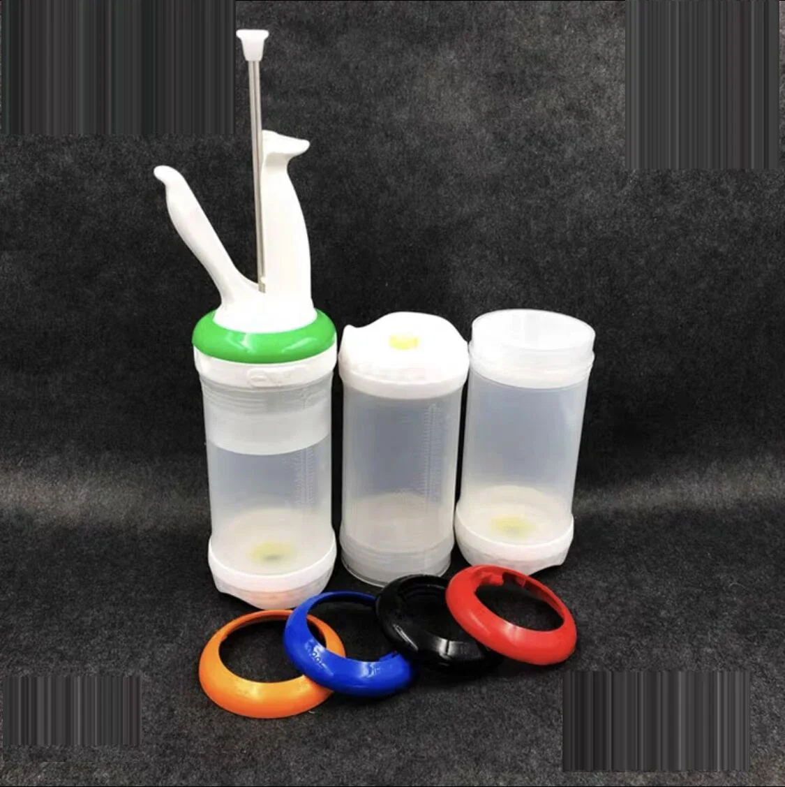 PP16X3-3 sauce dispenser gun/hamburger squeeze bottle for kitchen equipment