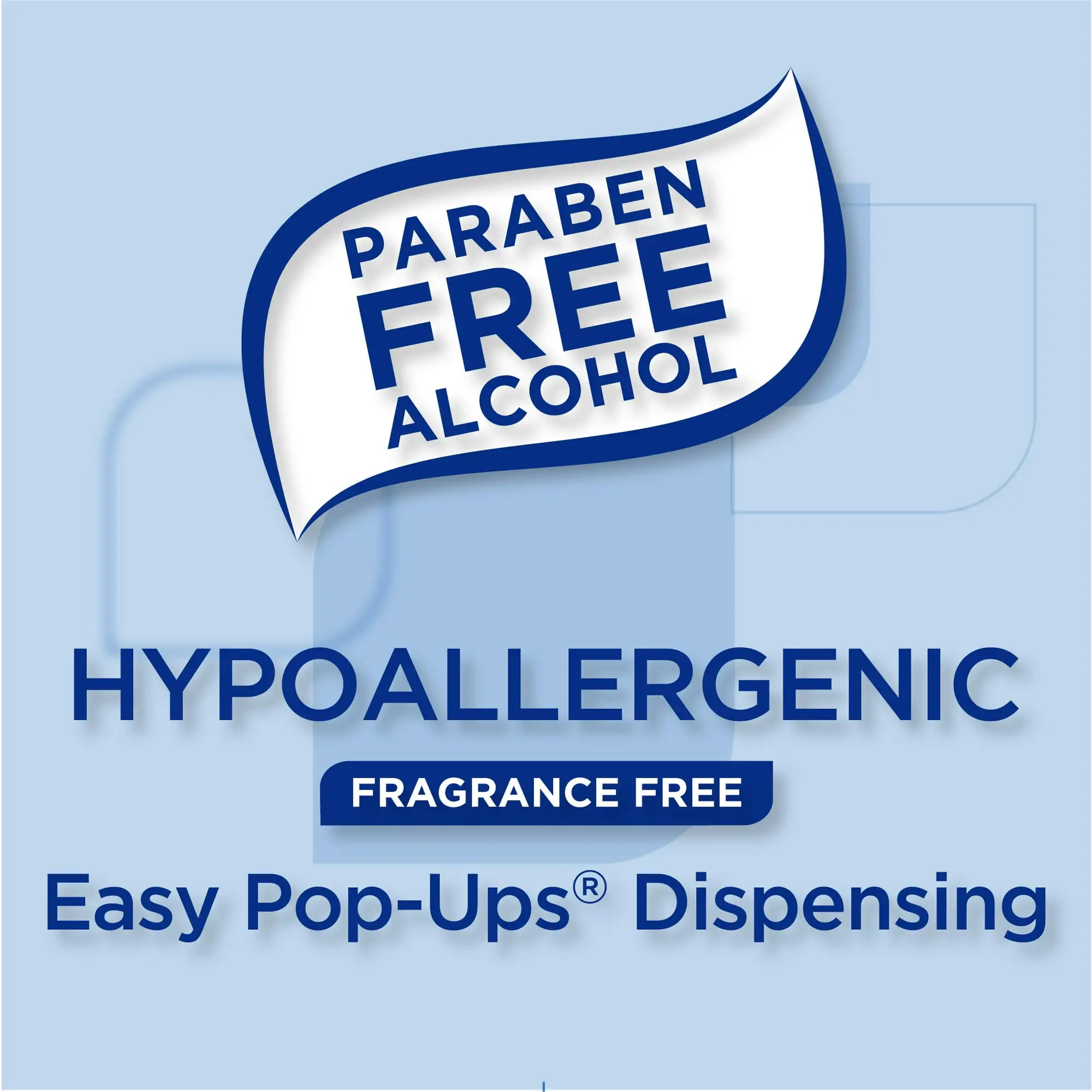 Salviette risciacquabili, senza profumo, Value 3 Pack, salviette totali al 144