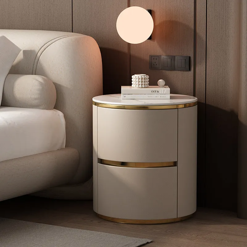 Space Saving Living Room Bedside Table Mini Dressers Coffee Drawers Simple Decor Nightstand Cute Trendy Muebles Salon Furniture