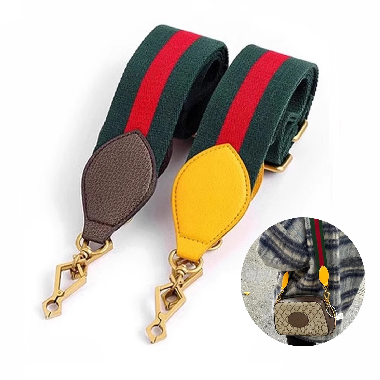 

Нейлоновый тканый ремень для сумки, женские ремни для G, домашняя сумка-мессенджер, аксессуары, регулируемые ремни, ремни для сумок