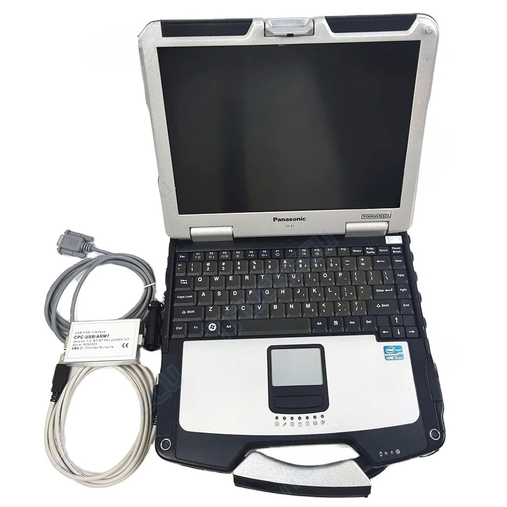 

For toyot BT TruckCom Auto Scanner USB/CAN Interface CPC-USB/ARM7 Diagnostic Tool for toyot Truck Forklift Stacker+CF31 LAPTOP