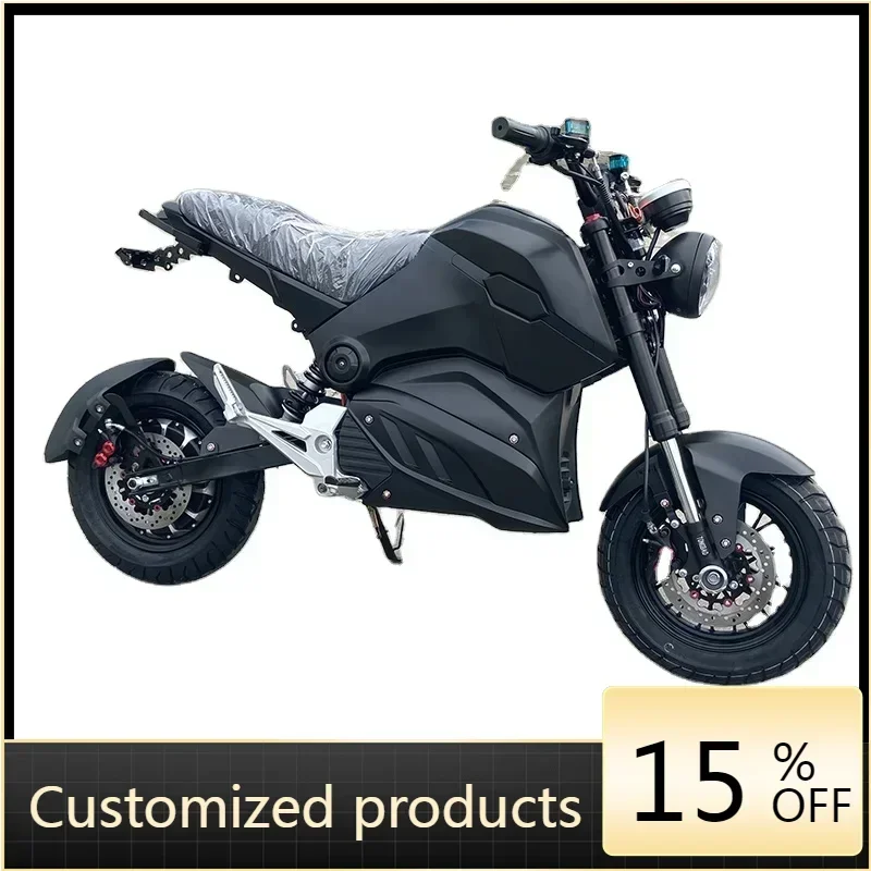 รถจักรยานยนต์ไฟฟ้า STLF luyuan รุ่นราคาประหยัดสำหรับผู้ใหญ่ กำลังไฟ 5000 วัตต์ 3000 วัตต์ คลังสินค้าในยุโรป พร้อมเบาะนั่ง ผลิตในประเทศจีน