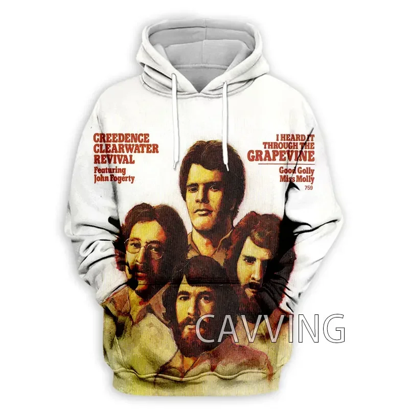 

Creedence Clearwater Revival 3D Print Clothes Streetwear Men Hoodies Sweatshirt Fashion Zip Hooded Long Sleeve Pullover Tops H23