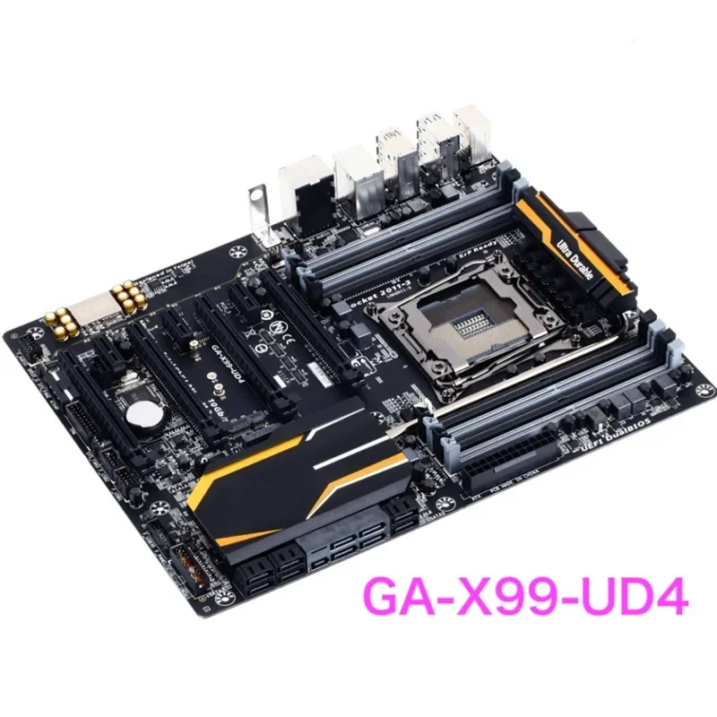 

Подходит для материнской платы Gigabyte GA-X99-UD4 M.2 LGA 2011-3 DDR4 X99 ATX, материнская плата, 100% протестировано, ОК, полностью работает