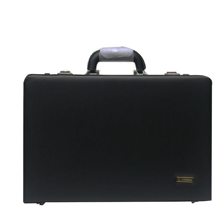 

Wholesale High-end Quality Leather Briefcases Business Bags With Password Lock File Holder