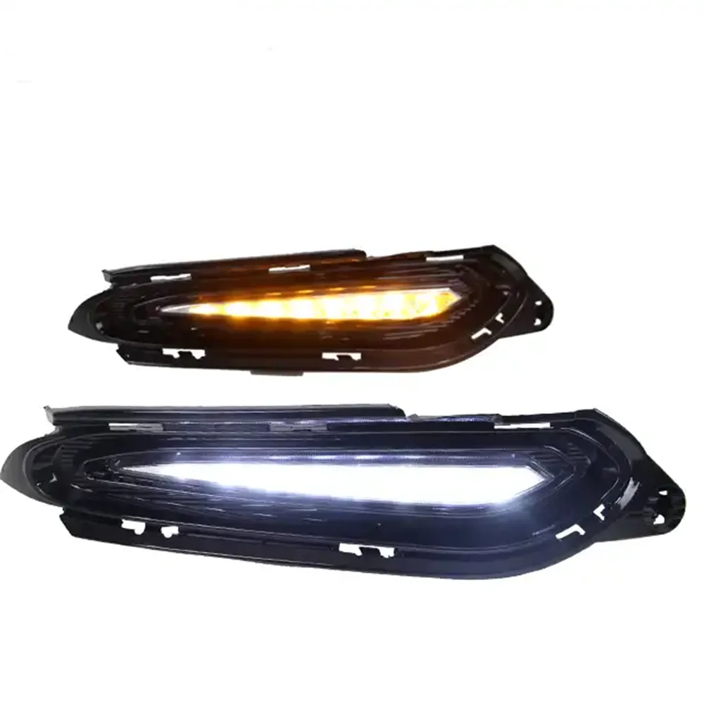Auto Accessories Front Fog Lamp Led Drl For Honda Vezel/HR-V 2014 2015 2016 Daytime Running Light Daylight