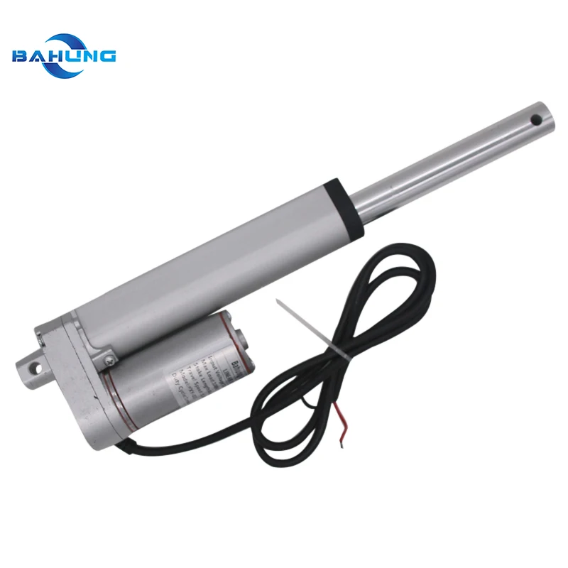 Mini Electric Linear Actuator 12v 150mm(6') Stroke 1500N DC Motor Linear Motion Controller with Limit Switch-1PC