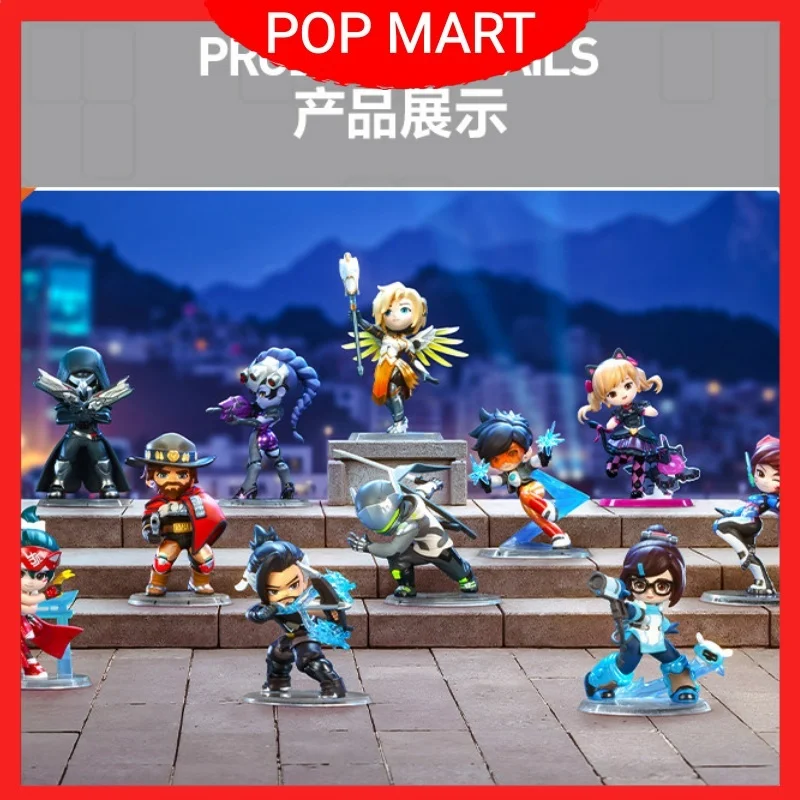

Genuine Popmart Overwatch Potg Play Of The Game Series Figure Blind Box Collectible Toys Desktop Decoration Birthday Kids Gift