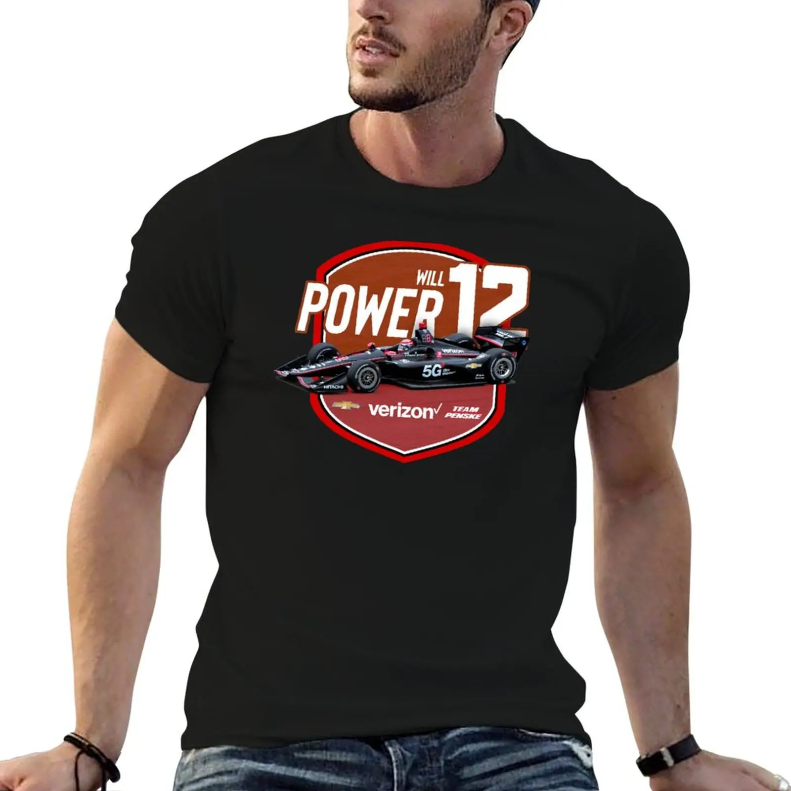 T-Shirt Will Power 2019 (road course), t-shirts anime surdimensionnés, t-shirts amusants, humorisme noir, t-shirt pour homme, T-shirt de créateur