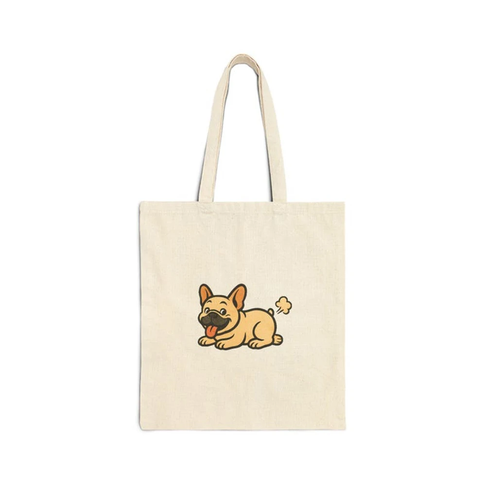 

Art Studio Pet Canvas Tote Bag Custom Impasto Pet Painting Eco Reusable For Painter Pet Owners Art Gear Pet Snack Storage Gift
