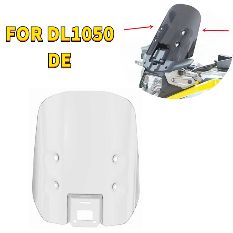 Windshield For SUZUKI for V-Strom 1050 DE Front Windshield DL1050DE Windshield Enhancement Rain Shield Modification Accessories