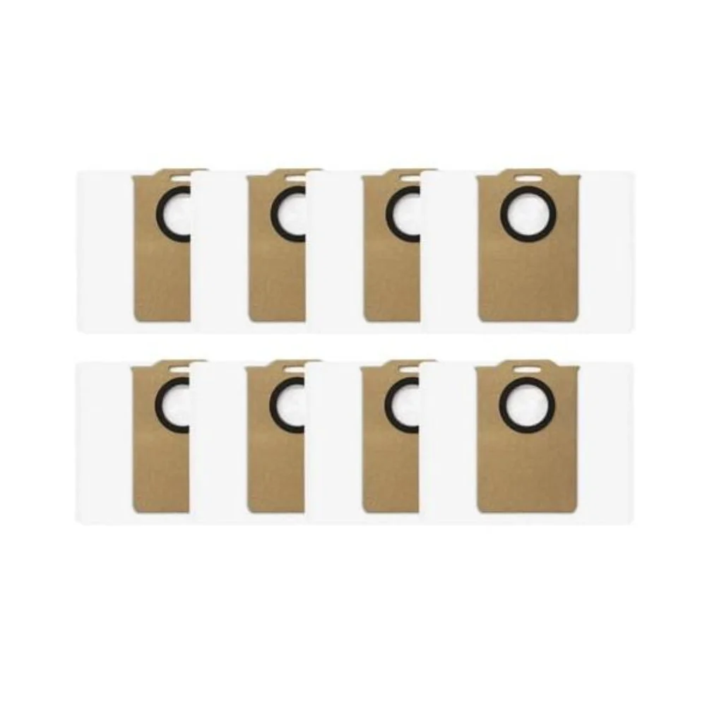 Dust Bags 8 Pack for Uninell UR3 Robot Vacuum Cleaner Tailored Fit Ensures No Gaps or Leaks During Active Cleaning