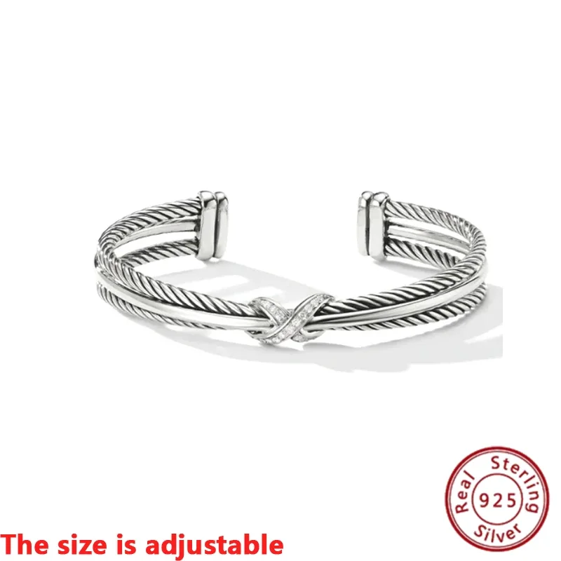 2024 New Arrival S925 Silver DY Bracelet – A Subtle Yet Luxurious Choice to Elevate Your Style