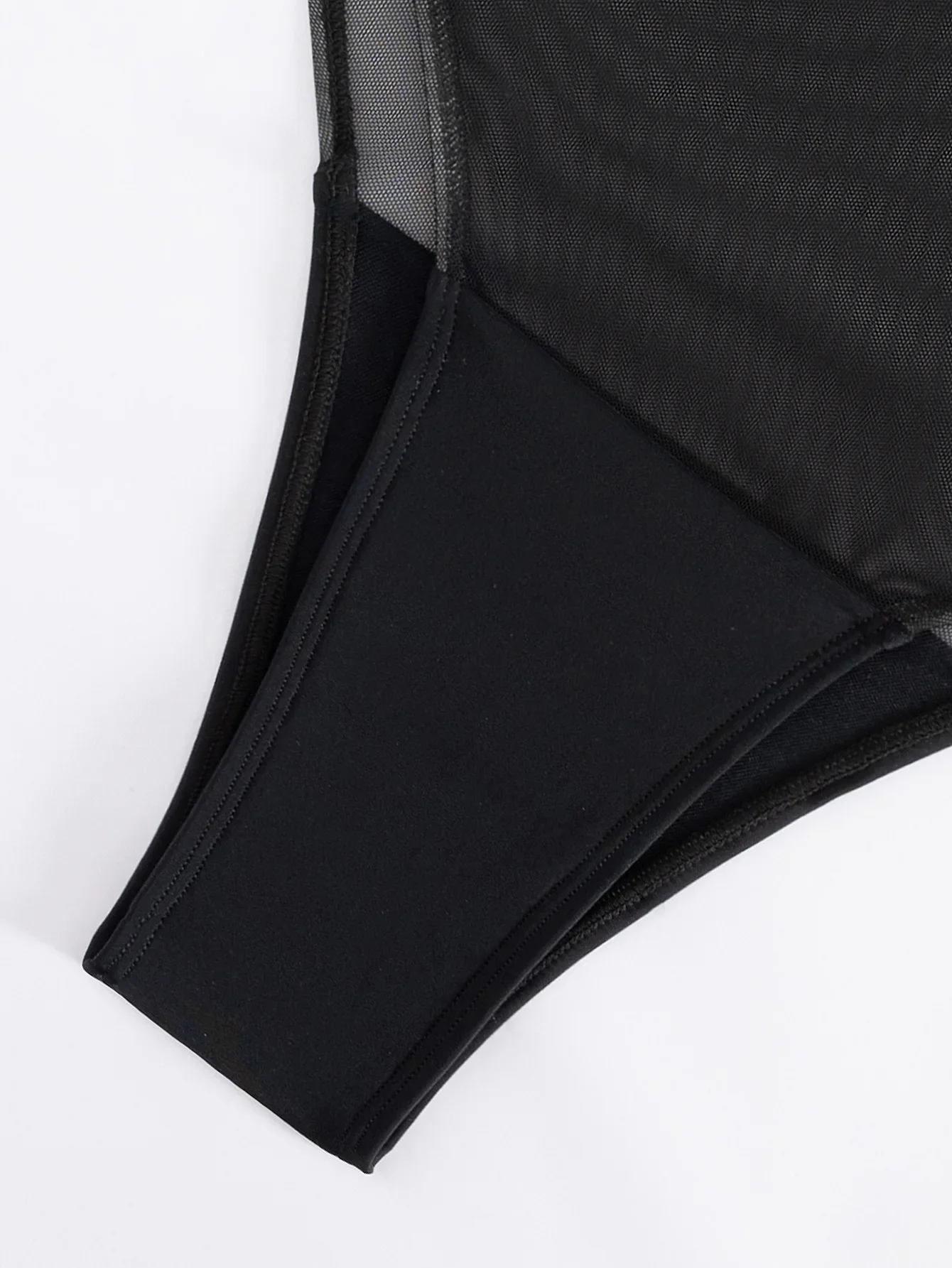 2025 New Sexy Black One Piece Swimsuit for Women Halter Neck Mesh Bikini Push Up Bathing Suit Beach Vacatoon Swimwear