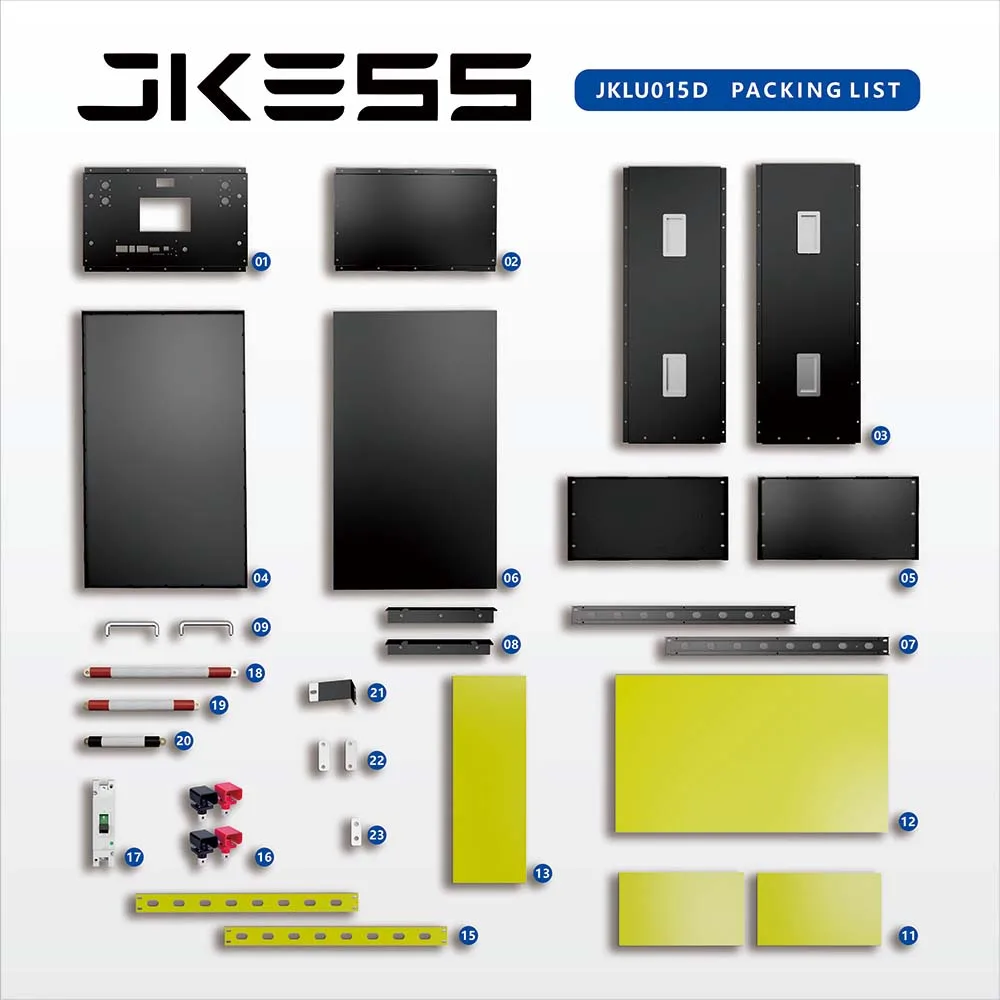 Polen Op Voorraad DIY JKESS Batterijbox Assemblage JKBMS PB2A16S20P 4.3 Inch LCD Voor 280AH 310AH 320AH Batterij Snelle Levering EU