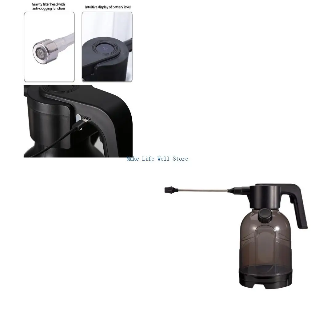  Large 3L Volumes Garden Sprayer Jugs Long Precisions Nozzle Heavy Type Electric