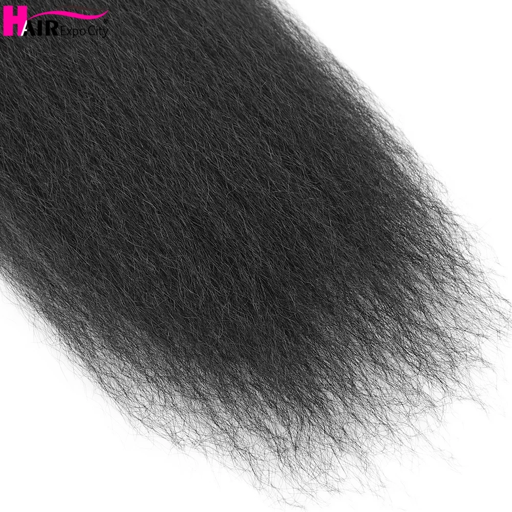 Immagine 6: Vixen Trecce Capelli 26 pollici Capelli sintetici lisci sfusi kanekalon Fibra a bassa temperatura Estensioni dei capelli lisci crespi all'uncinetto