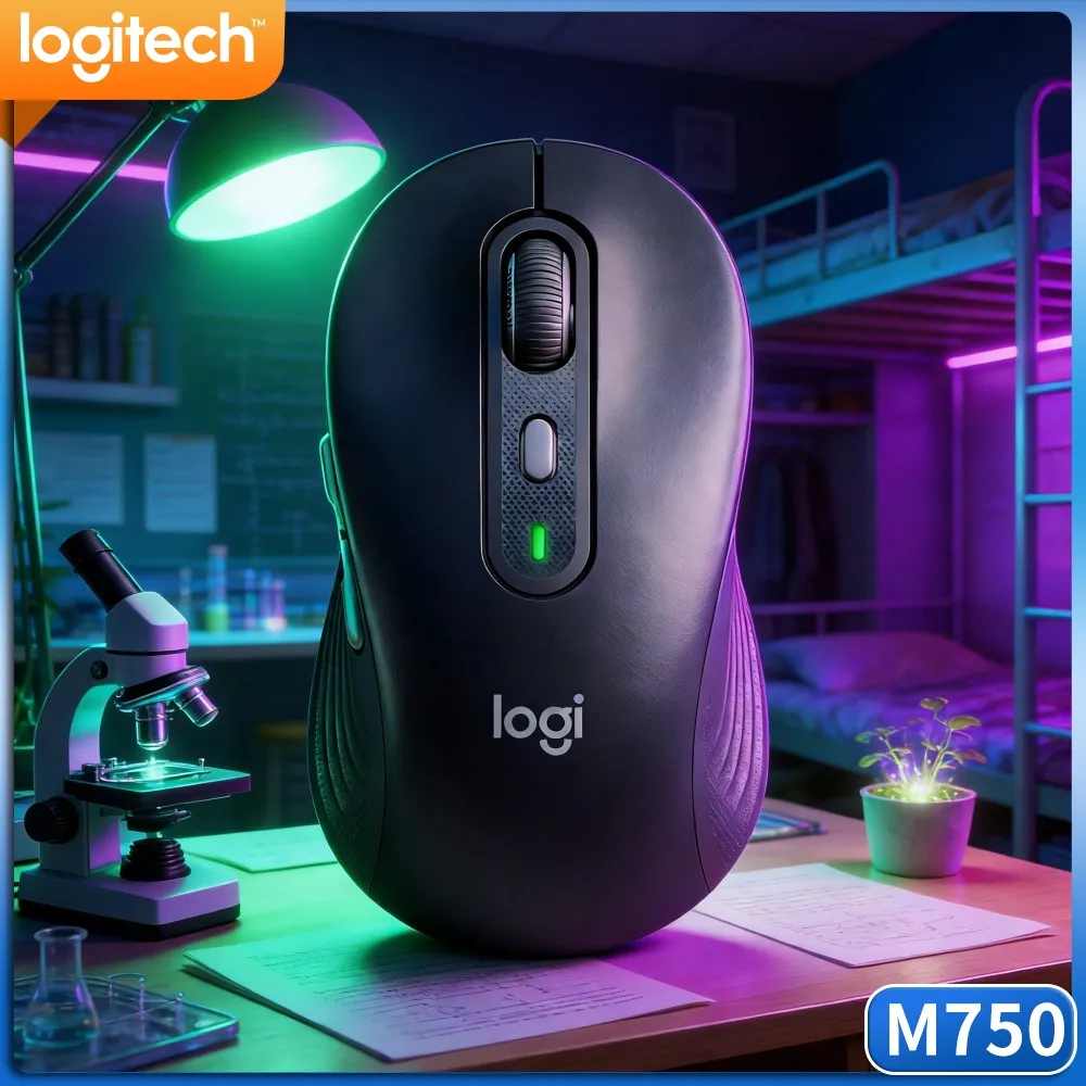 M750 Bluetooth Mouse Quiet Silent Click Buttons Smartwheel Scrolling Twenty Month Battery Pad Practical Pick Tool