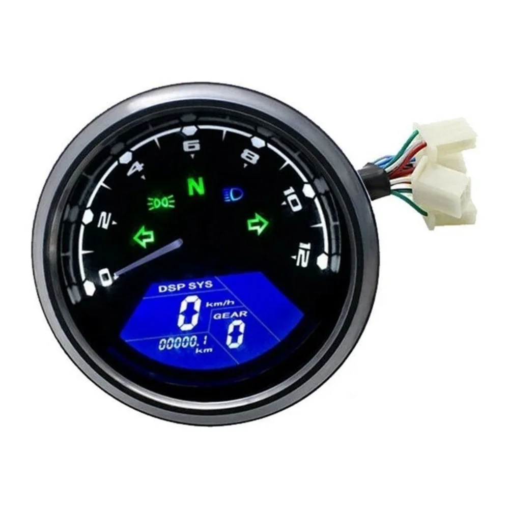 

Motorcycle modification instrument CG125 odometer speed oil gauge LCD electronic instrument universal type for KTM motorcycle
