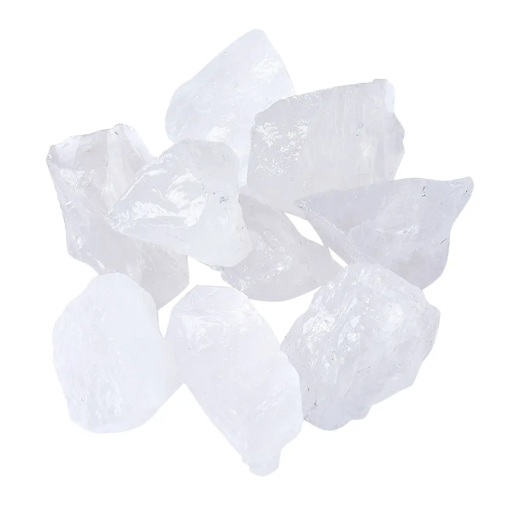 

600G Natural Raw Quartz Stones Irregular Healing Crystals for Essential Oil Diffuser Meditation Jewelry