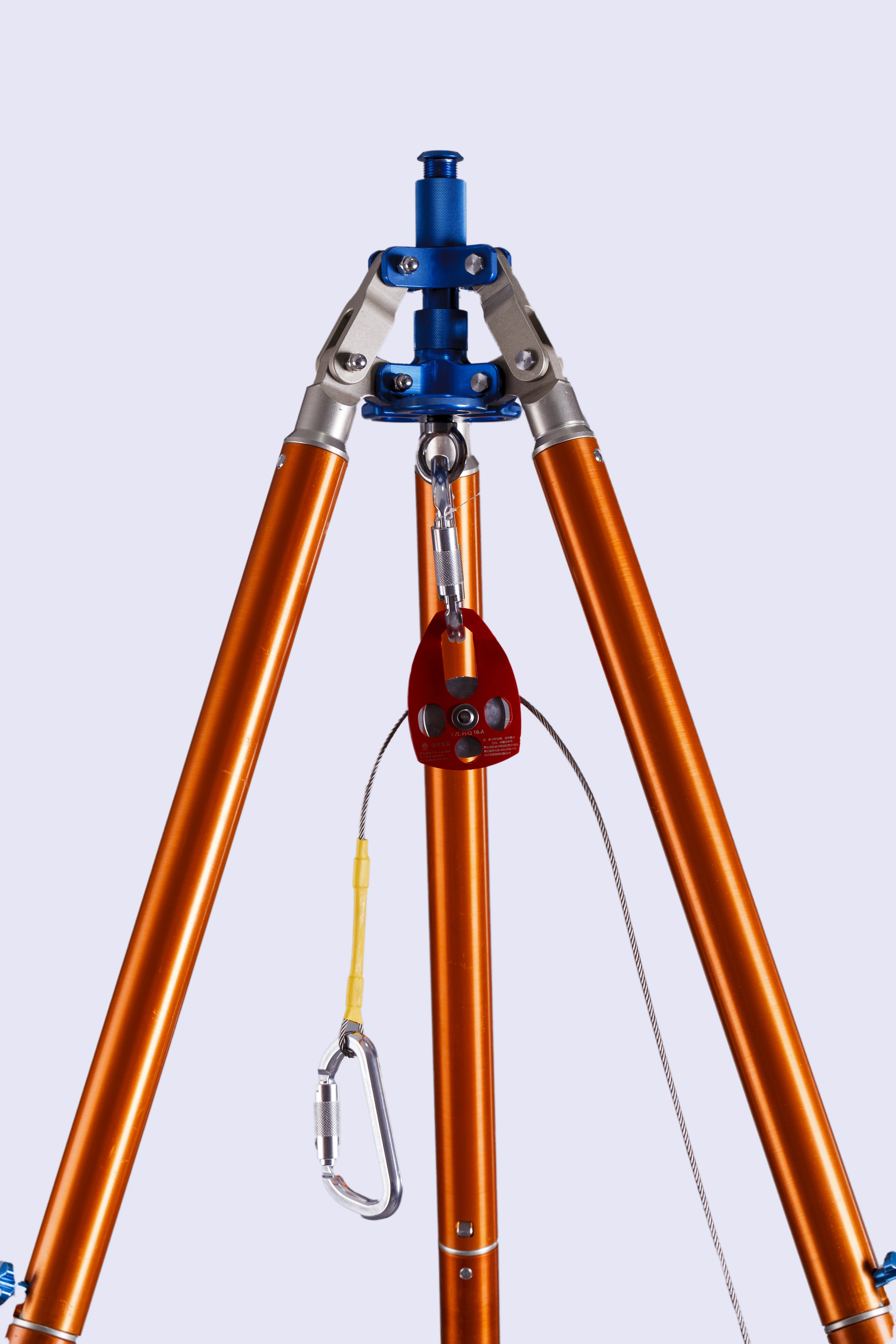 Portable anchor equipment rescue lifting manual winch tripod rescue equipment