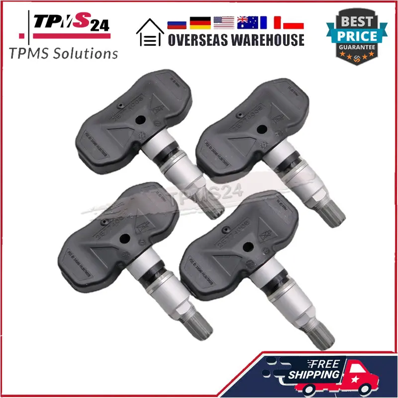 4PCS For Buick Rainier Cadillac Cts Chevrolet Ssr Trailblazer Ext GMC Envoy 315MHz TIRE PRESSURE MONITORING SYSTEM 25774006