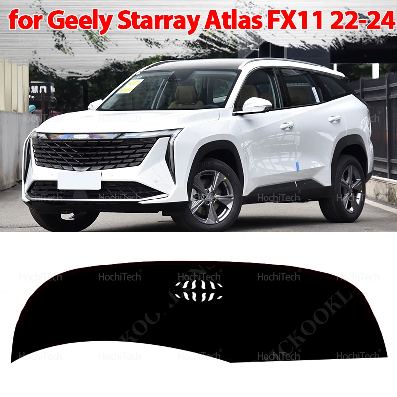 For Geely Starray Atlas FX11 2022 2023 2024 Auto Dashboard Cover Dash Mat Board Pad Carpet Dashmat Anti-UV Mats
