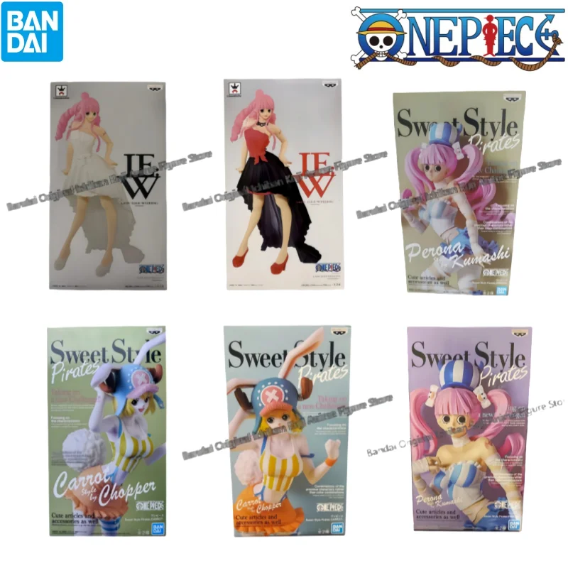 

In Stock Bandai Original Box Garage Kit Model One Piece Perona Carrot Anime Characters Collectible Original Action Figure Statue