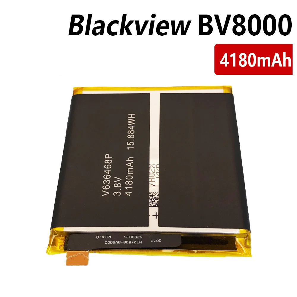 100% Original High Capacity 4180mAh New BV 8000 Battery For Blackview BV8000 Pro BV8000Pro V636468P Mobile Smart Phone Batteria