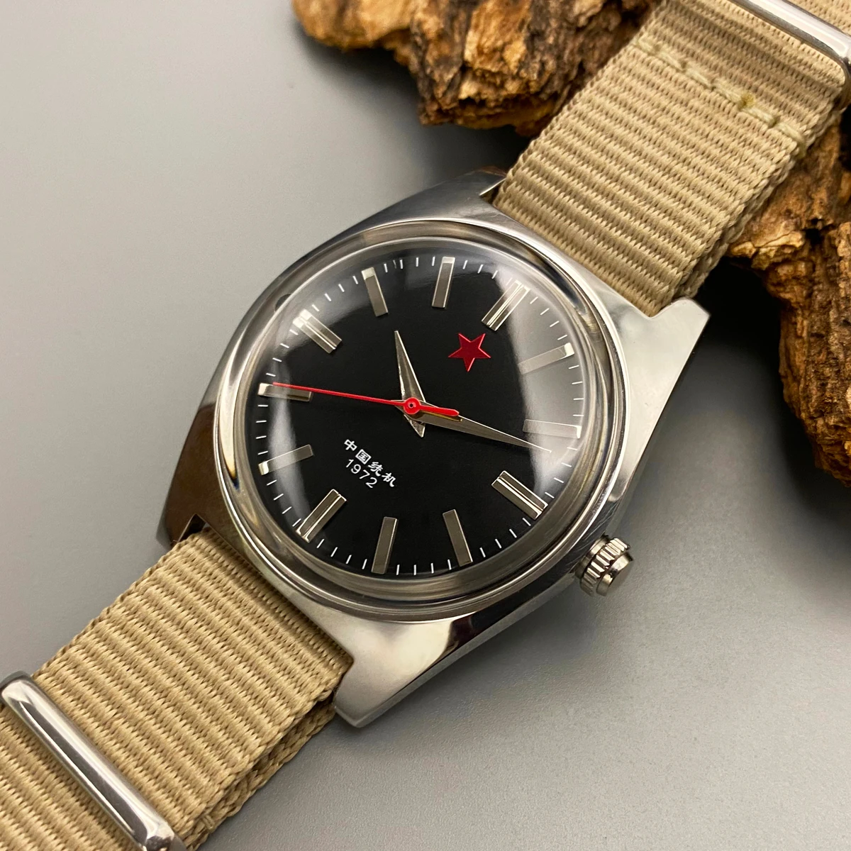 

Мужские механические часы Shanghai 8120, 36 мм, с ручным заводом, в ретро-стиле, китайские, подарочные