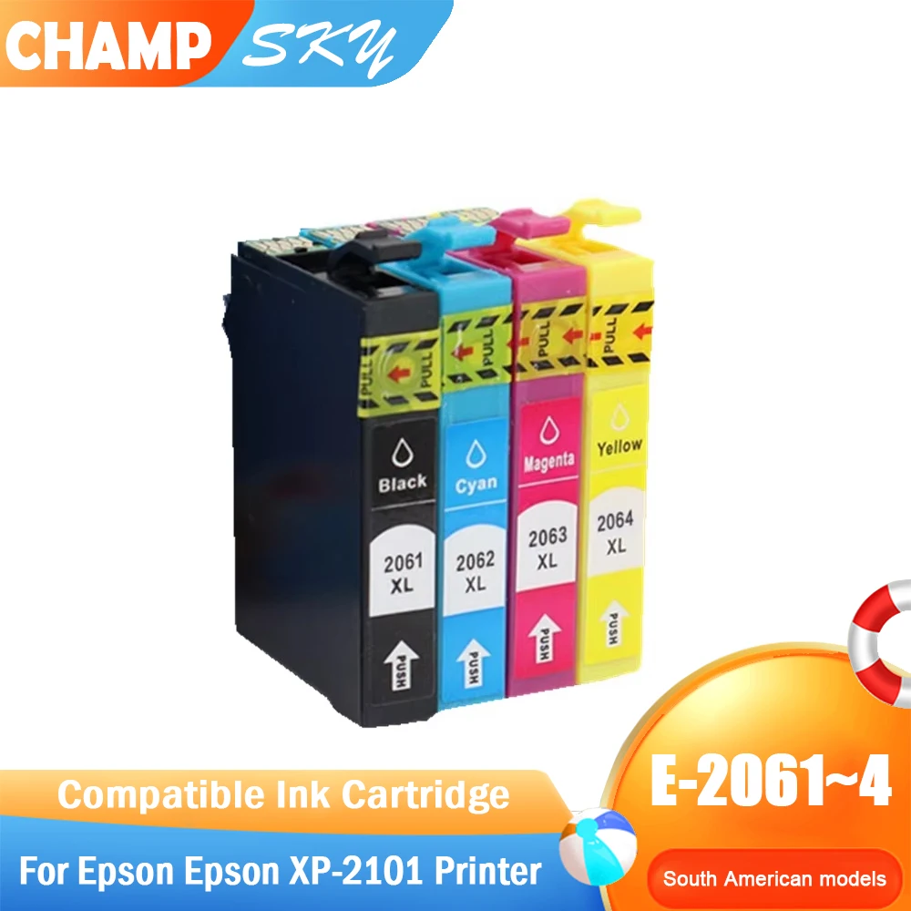 

Sky T2061 — T2064 T2071, совместимый цветной струйный картридж премиум-класса для Epson XP 2101 XP-2101
