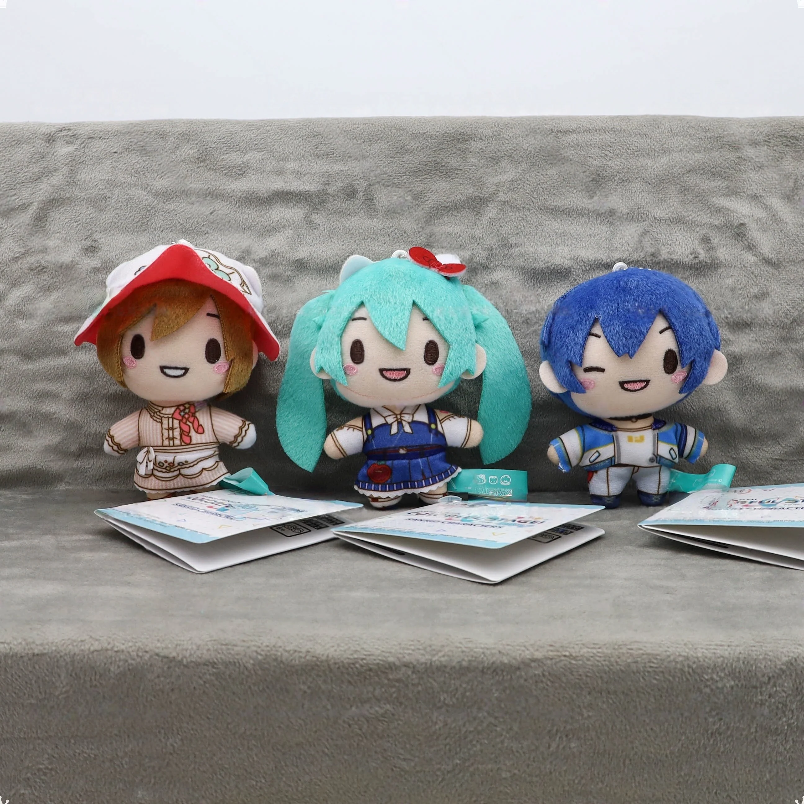 初音ミク-vocaloid-コラボぬいぐるみキーホルダー-vol1-日本公式アニメペンダント-アニメコレクター向け