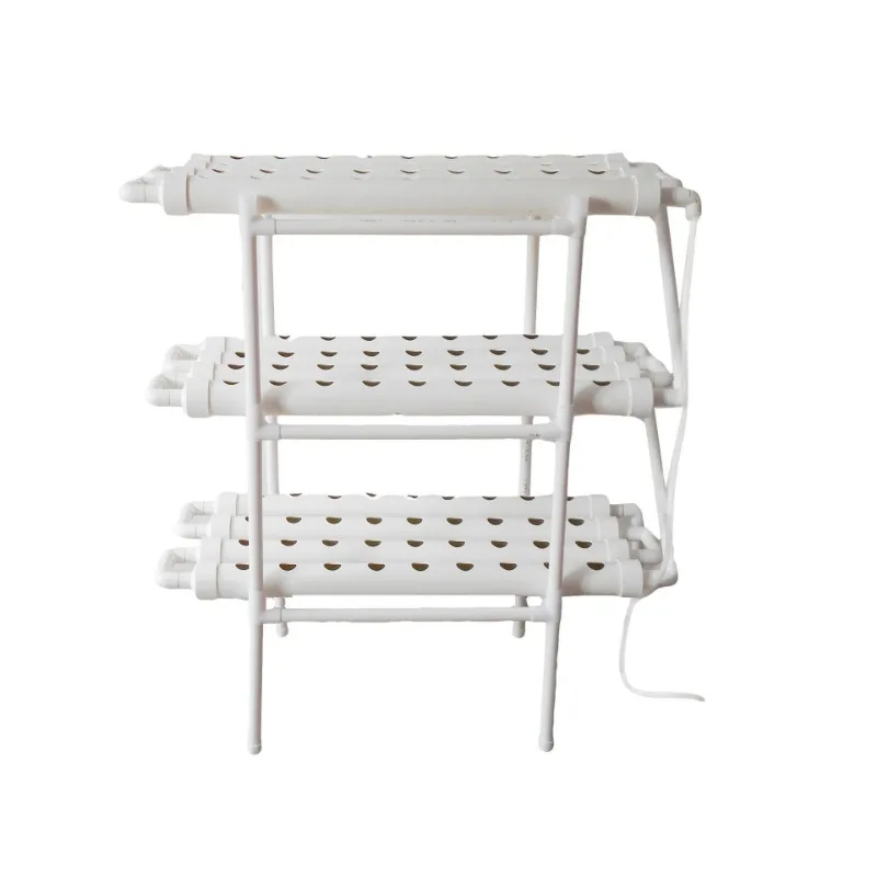 Hydroponic Grow Kit Plastic Hydroponic System Indoor Planting Pipeline-based hydroponic cultivation equipment for home balconies